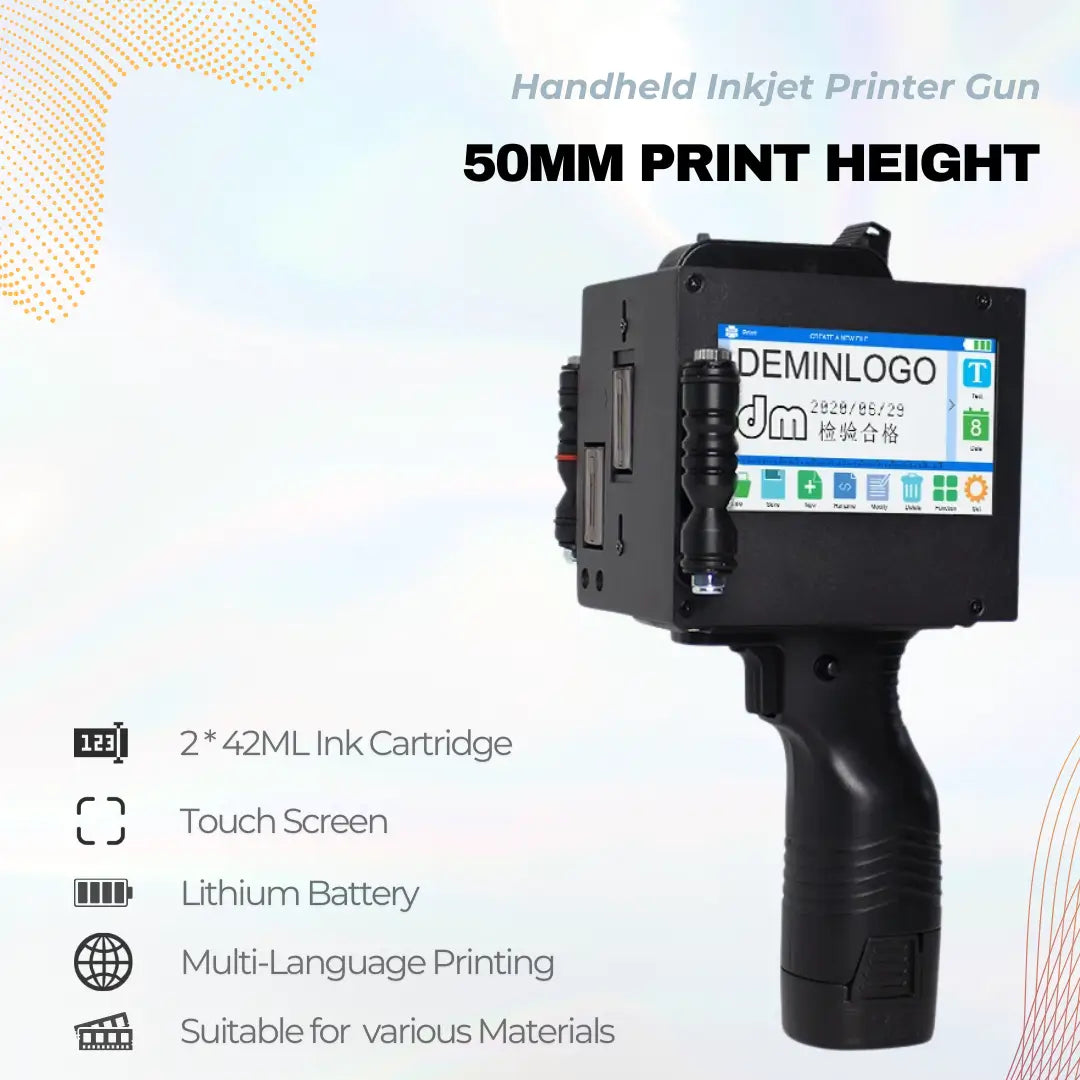 50mm HandHeld Inkjet Printer